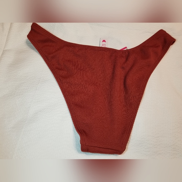 NWT HIGH LEG SCOOP WAIST BIKINI BOTTOM VOLLEY BALL SWIM. cute - Picture 3 of 5